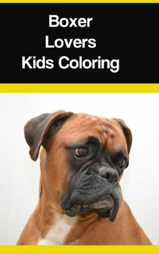 Boxer Lovers Kids Coloring