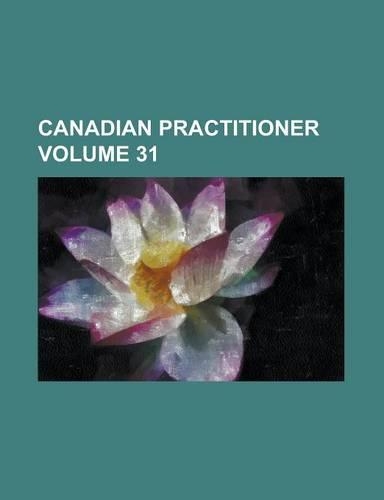 Canadian Practitioner Volume 31