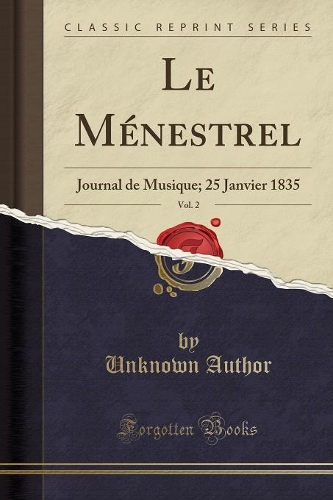 Le Ménestrel, Vol. 2