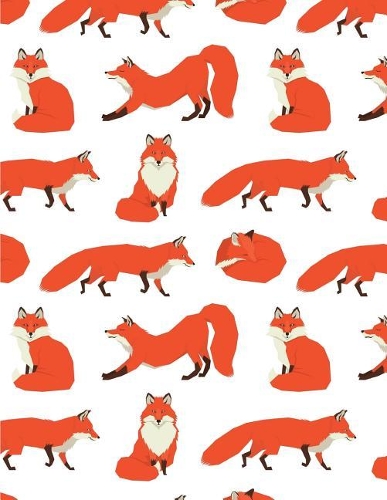 Fox Notebook White And Black Sketch Paper