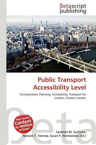 Public Transport Accessibility Level