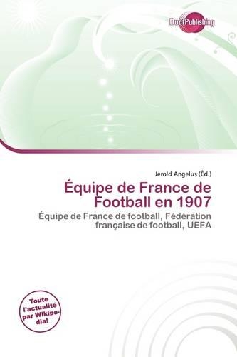 Quipe de France de Football En 1907