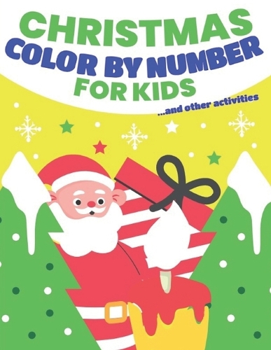 Christmas Color By Number For Kids