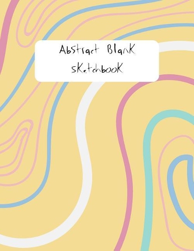 Abstract Blank Sketch Book