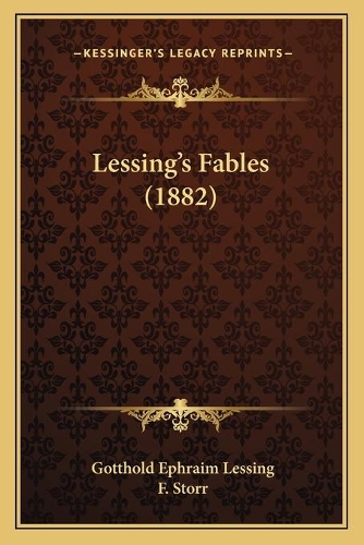 Lessing's Fables (1882)