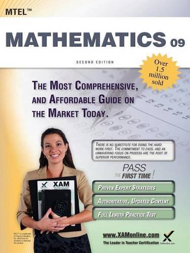 MTEL Mathematics 09 Teacher Certification Study Guide Test Prep: (Mtel)