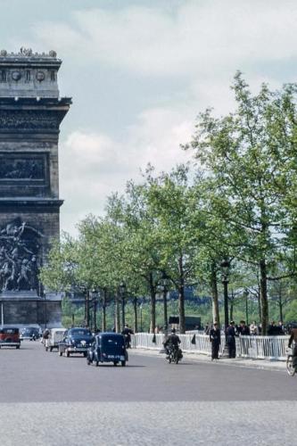 Arc de Triomphe in the 1960s