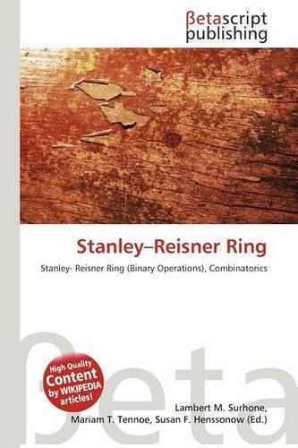 Stanley-Reisner Ring: (English)