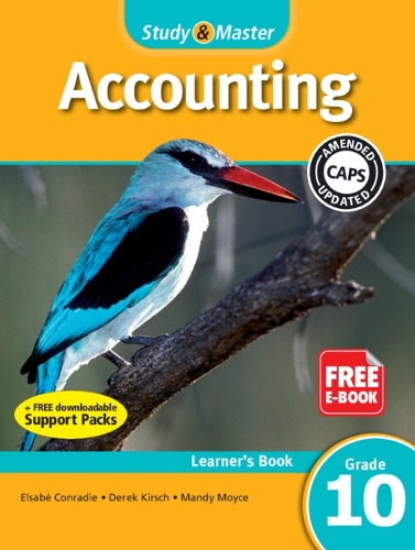 Study & Master Accounting Learner's Book Grade 10 Learner's Book Grade 10