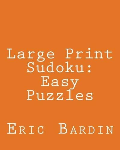Large Print Sudoku