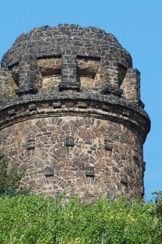 Bismarck Tower in Radebeul, Saxony, Germany: Blank 150 Page Lined Journal for Your Thoughts, Ideas, and Inspiration(English)