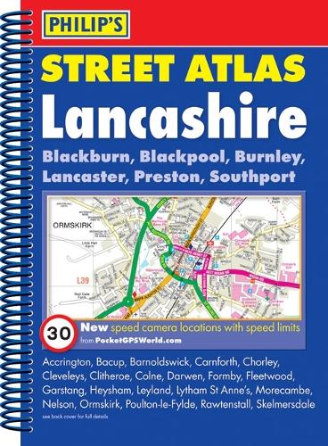 Philip's Street Atlas Lancashire: (Philip's Street Atlas)