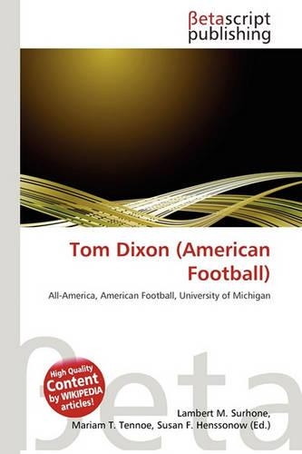 Tom Dixon (American Football): (English)