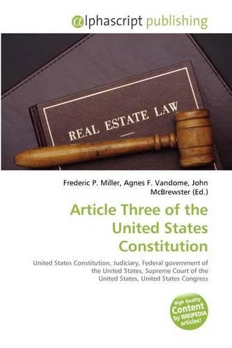 Article Three of the United States Constitution