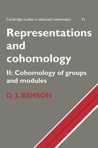Representations and Cohomology: Volume 2, Cohomology of Groups and Modules