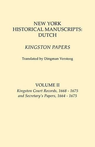 New York Historical Manuscripts