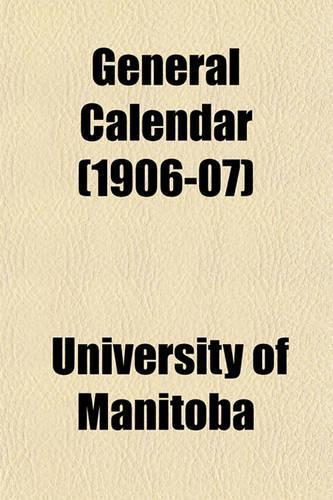 General Calendar (1906-07)