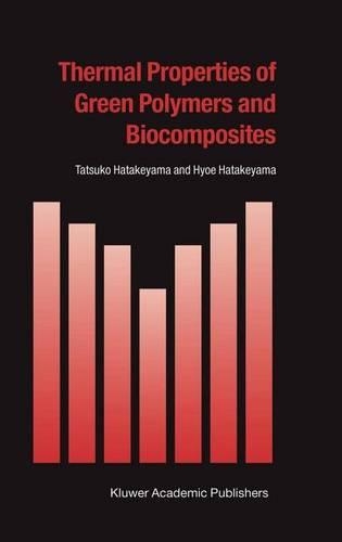 Thermal Properties of Green Polymers and Biocomposites