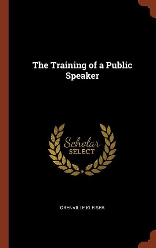 The Training of a Public Speaker