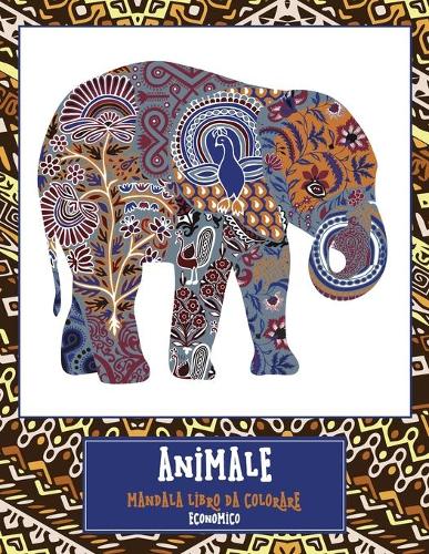 Mandala Libro da colorare - Economico - Animale