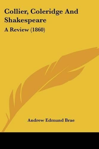 Collier, Coleridge And Shakespeare