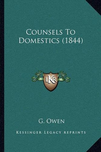 Counsels To Domestics (1844)
