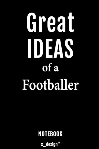Notebook for Football Players / Footballer