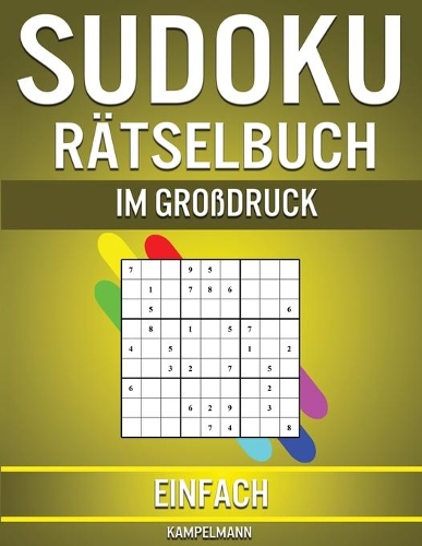 Sudoku Rätselbuch im Großdruck Einfach