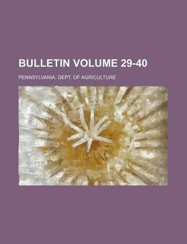 Bulletin Volume 29-40