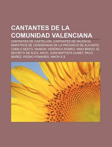 Cantantes de La Comunidad Valenciana