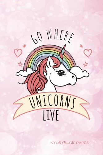Go Where Unicorns Live Storybook Paper