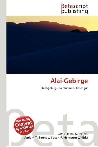 Alai-Gebirge: (German)