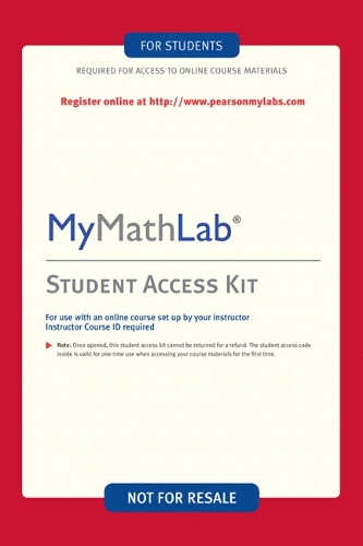 MyLab Math -- Valuepack Access Card