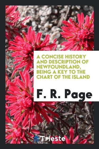 A Conside History and Description of Newfoundland, Being a Key to the Chart ...