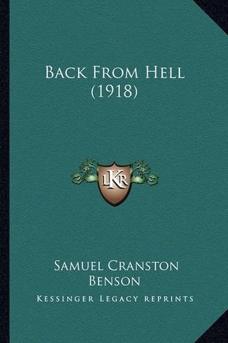 Back From Hell (1918): (English)