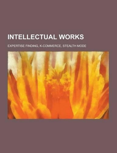 Intellectual Works: Expertise Finding, K-Commerce, Stealth Mode(English)