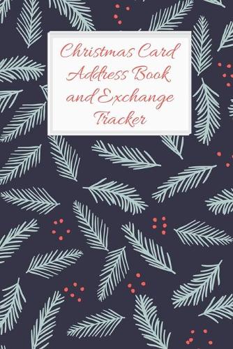 Christmas Card Address Book and Exchange Tracker