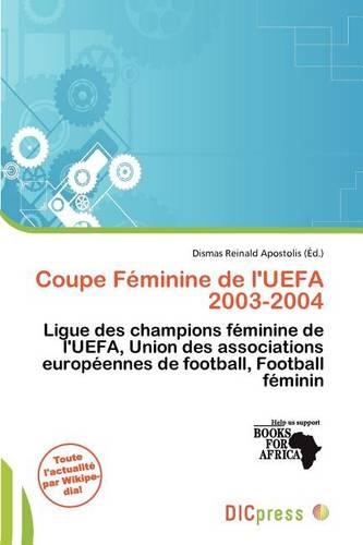 Coupe F Minine de L'Uefa 2003-2004