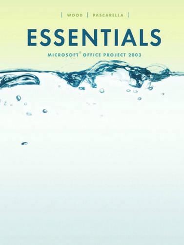 Essentials Microsoft Project 2003