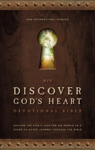 NIV, Discover God's Heart Devotional Bible, Hardcover