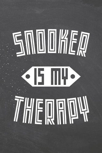 Snooker Is My Therapy