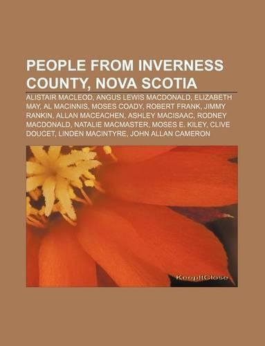 People from Inverness County, Nova Scotia