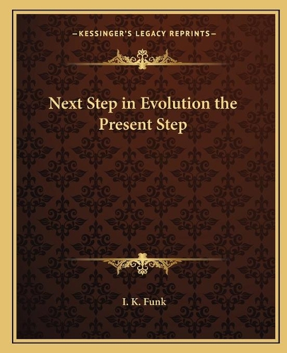 Next Step in Evolution the Present Step
