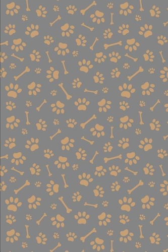 Dog Pattern - More Paws and Bones