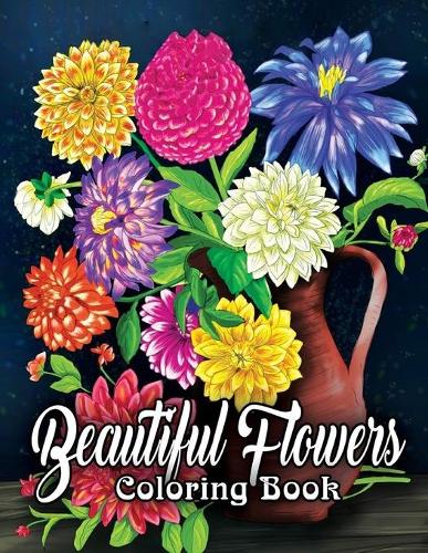 Beautiful Flowers Coloring Book