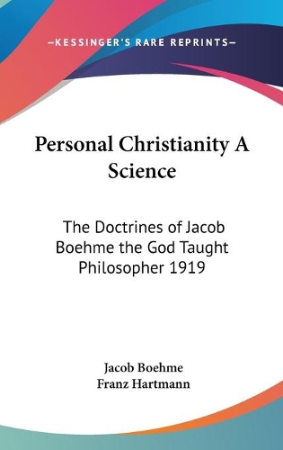 Personal Christianity A Science