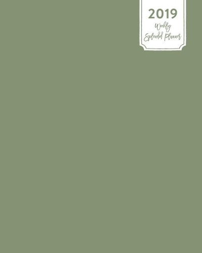 2019 Weekly Splendid Planner