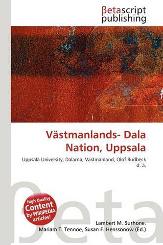 Vastmanlands- Dala Nation, Uppsala