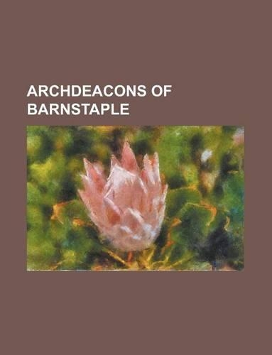 Archdeacons of Barnstaple