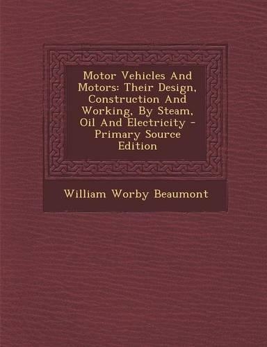 Motor Vehicles and Motors